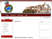 Tablet Screenshot of comune.altino.ch.it